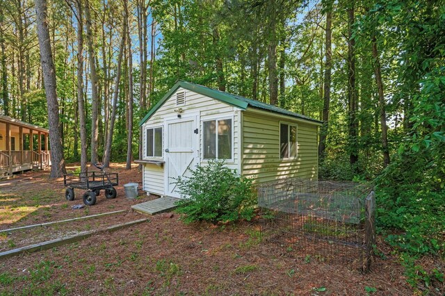 3315 Seaside Rd, Exmore, VA 23350 - view of shed
