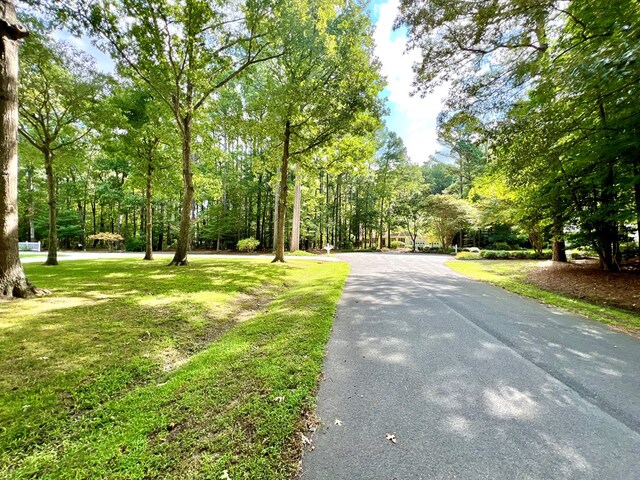 view of road