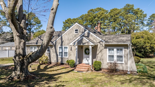 24103 Adelaide St, Parksley, VA 23421 - view of front of home with a chimney