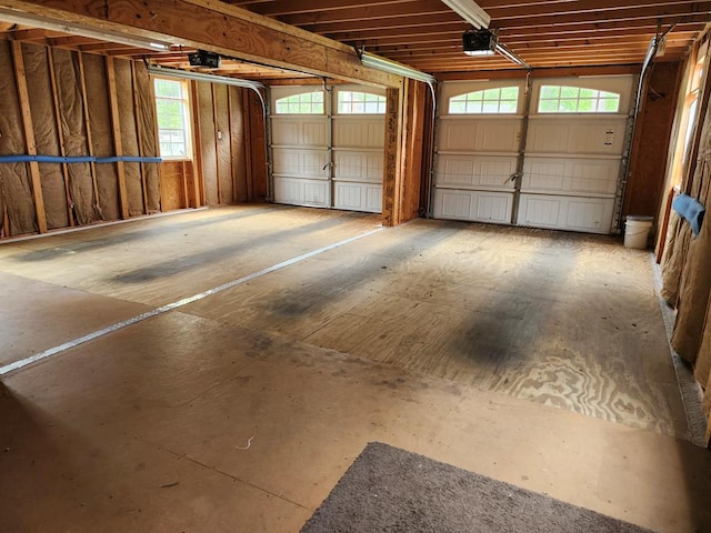 4068 Ridge Rd, Chincoteague, VA 23336 - garage featuring a garage door opener