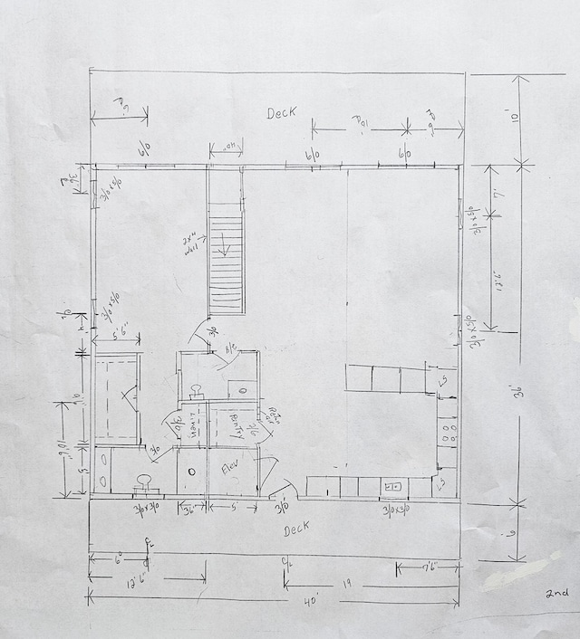 2383-2 Main St, Chincoteague, VA 23336 - floor plan / room layout