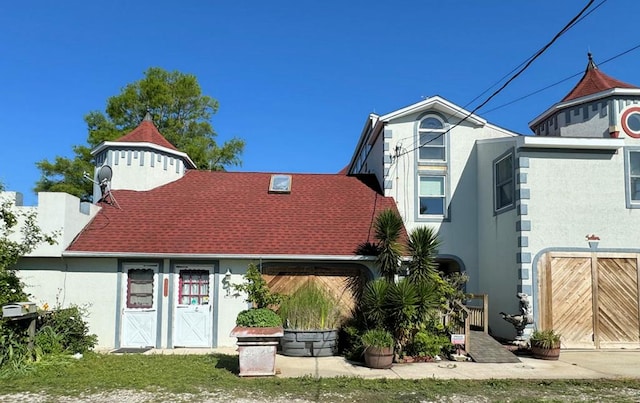 view of rear view of house