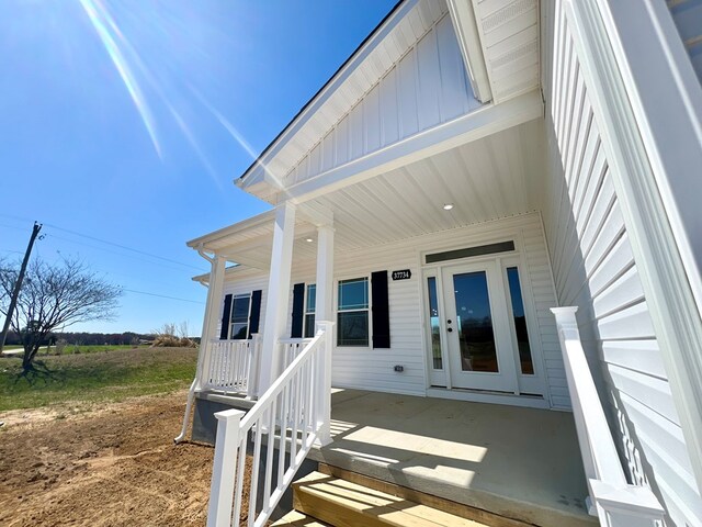 37734 Blue Crab Cir, Painter, VA 23420 - entrance to property featuring covered porch