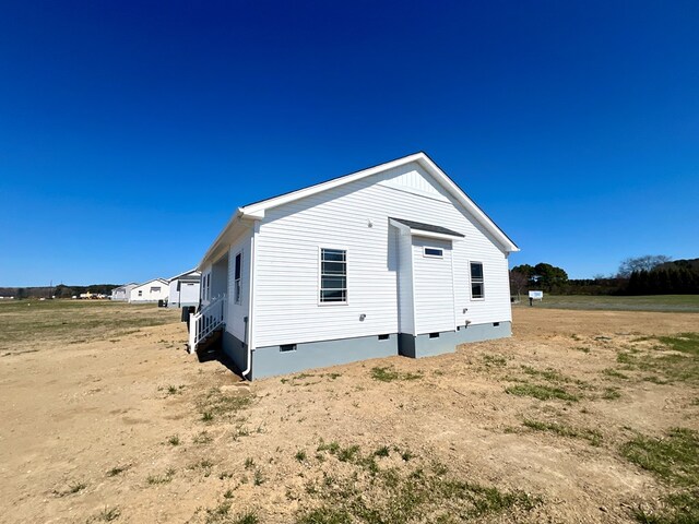 37734 Blue Crab Cir, Painter, VA 23420 - exterior space with crawl space