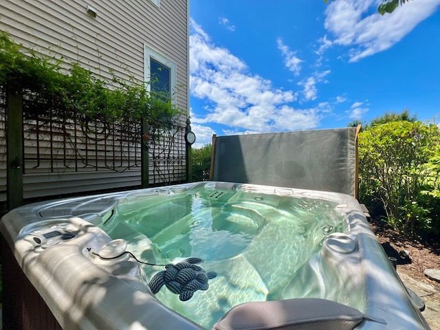 2453 Sand Hill Dr, Cape Charles, VA 23310 - exterior space with a jacuzzi