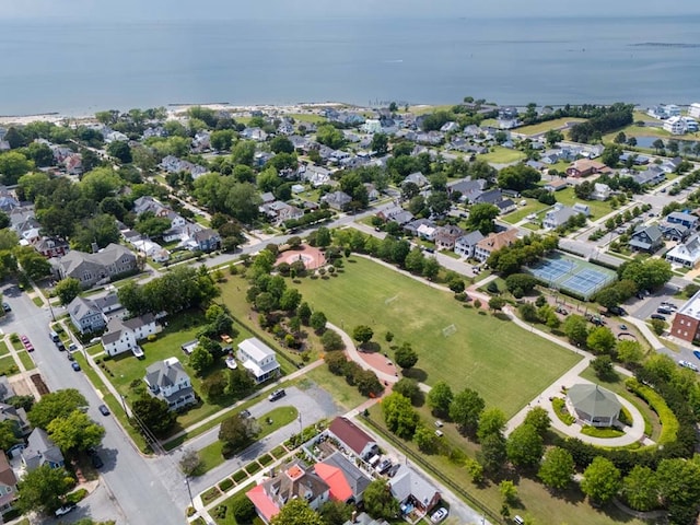 205 Monroe Ave, Cape Charles, VA 23310 - aerial view of property's location featuring a nearby body of water and nearby suburban area