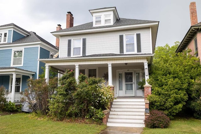 205 Monroe Ave, Cape Charles, VA 23310 - traditional style home featuring covered porch