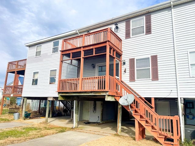 view of rear view of house