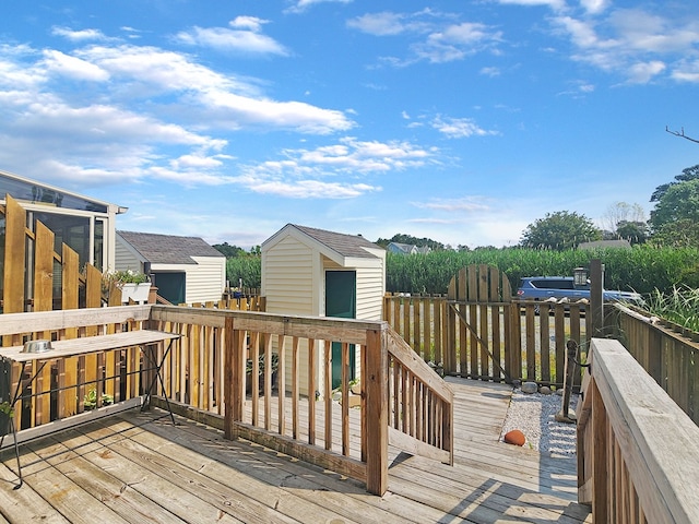 7207 Bunting Rd, Chincoteague, VA 23336 - view of wooden terrace