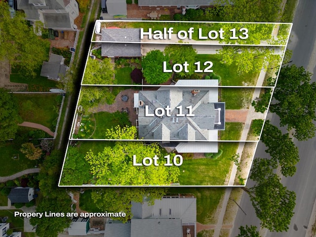 306 Bay Ave, Cape Charles, VA 23310 - view of property location with property boundaries highlighted
