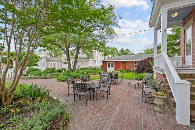 306 Bay Ave, Cape Charles, VA 23310 - view of patio / terrace featuring outdoor dining area