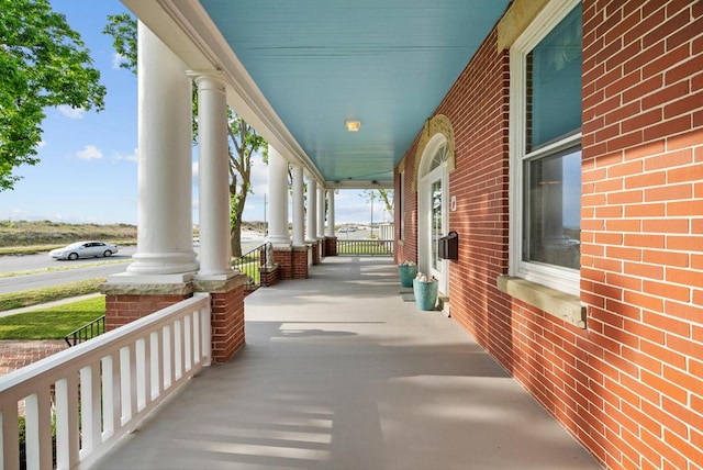 306 Bay Ave, Cape Charles, VA 23310 - view of porch