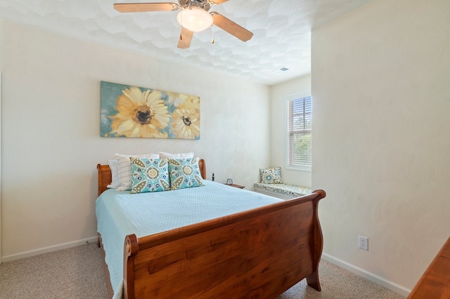 306 Troon Ct, Cape Charles, VA 23310 - carpeted bedroom featuring a ceiling fan and baseboards