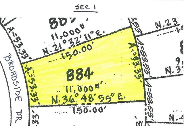 LOT884 Broadside Dr, Greenbackville, VA 23356 - map / location