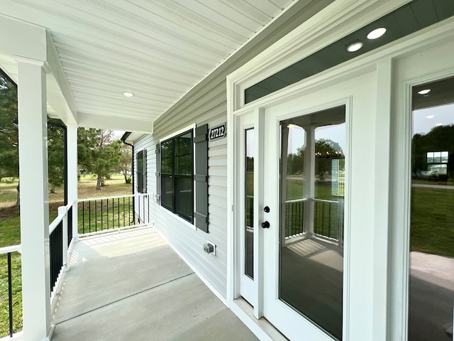 27212 Castle Row, Cape Charles, VA 23310 - view of covered porch