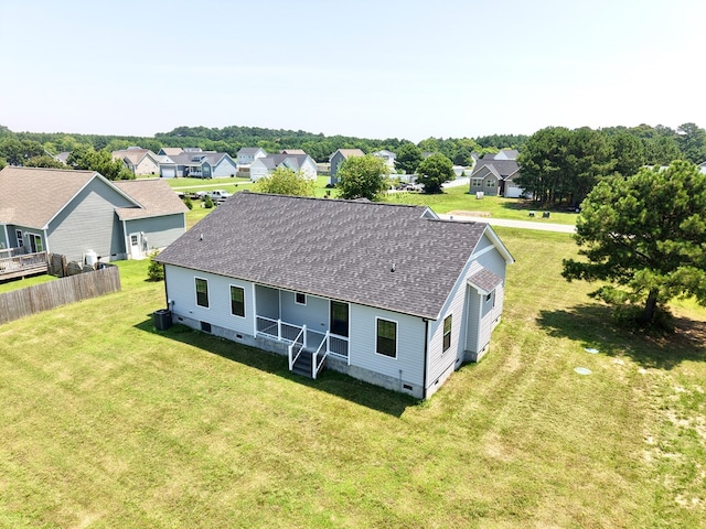 27212 Castle Row, Cape Charles, VA 23310 - aerial perspective of suburban area