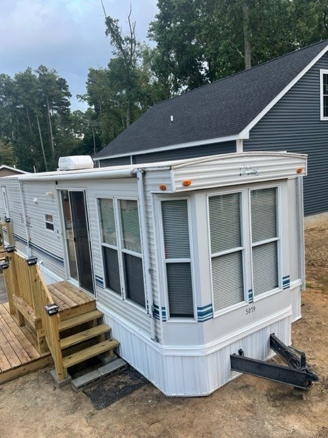 view of rear view of house