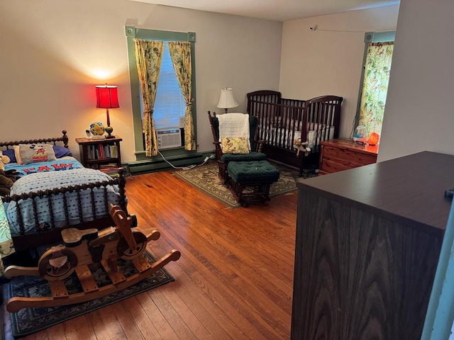 22338 Accomac Rd, Accomac, VA 23301 - bedroom with hardwood / wood-style flooring and a baseboard heating unit