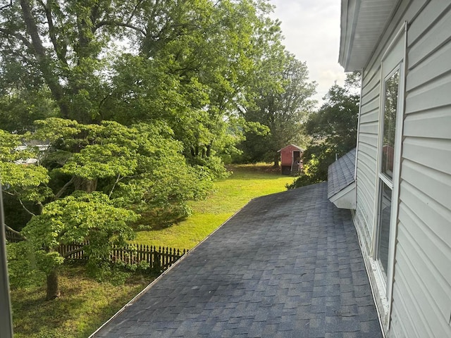 22338 Accomac Rd, Accomac, VA 23301 - view of patio featuring view of wooded area and an outdoor structure