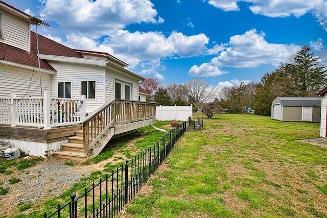 13091 Bethel Church Rd, Hallwood, VA 23359 - view of yard with a wooden deck