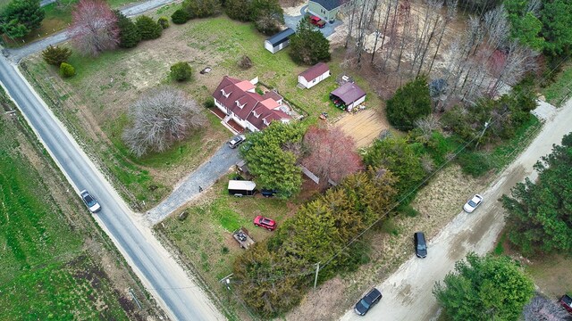 13091 Bethel Church Rd, Hallwood, VA 23359 - aerial overview of property's location