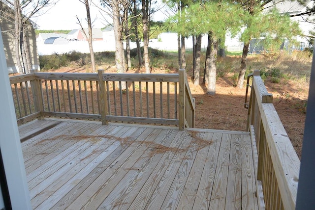 view of deck