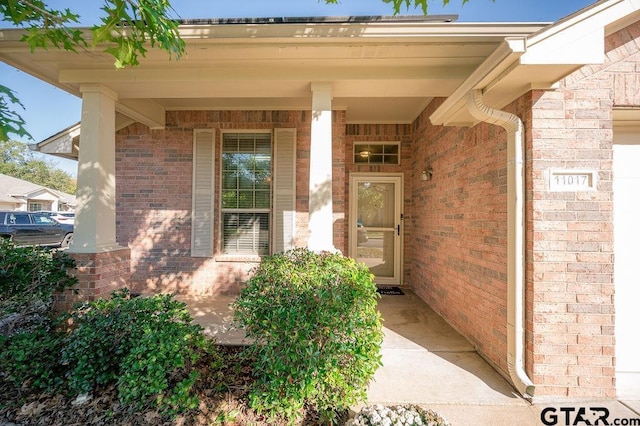 11017 Westhaven Cir, Flint, TX 75762 - view of exterior entry with brick siding
