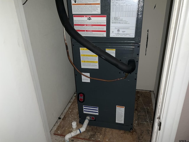 8307 Garrett Dr, Tyler, TX 75703 - utilities with heating unit