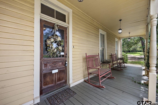 502 E Montgomery St, Crockett, TX 75835 - view of porch