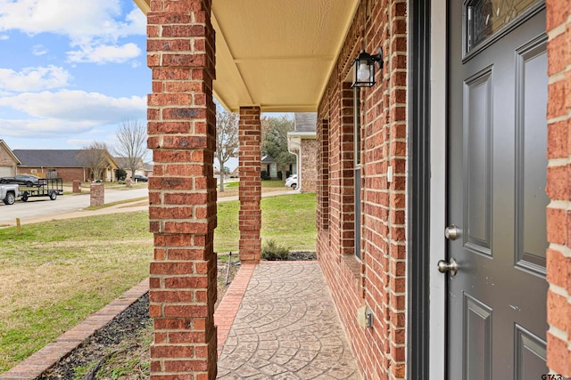 553 Princess Pl, Tyler, TX 75704 - view of patio featuring a porch