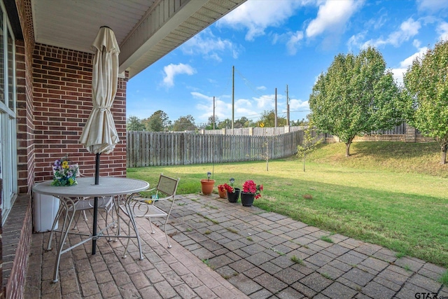 view of patio