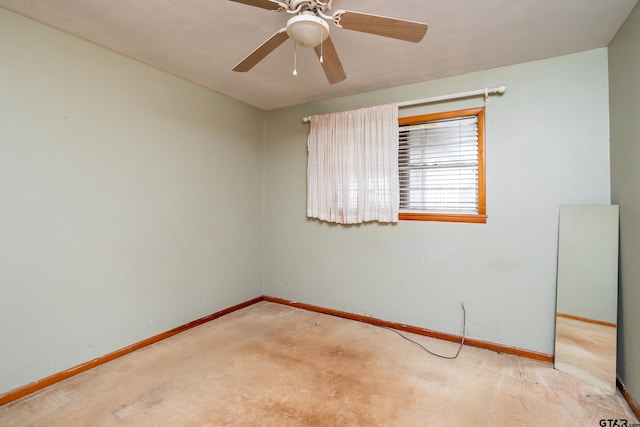 311 S Houston St, Bullard, TX 75757 - empty room featuring ceiling fan and light colored carpet