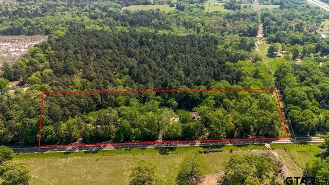 6841 Fm 778, Hawkins, TX 75765 - drone / aerial view with a view of trees