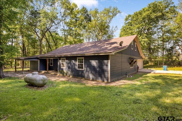 6841 Fm 778, Hawkins, TX 75765 - exterior space featuring a lawn