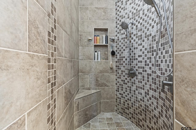 23120 Saddle Ridge Ct, Lindale, TX 75771 - full bath featuring a tile shower