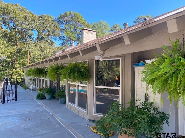 exterior space featuring a patio