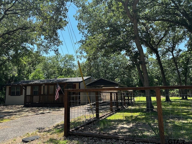 view of front of house