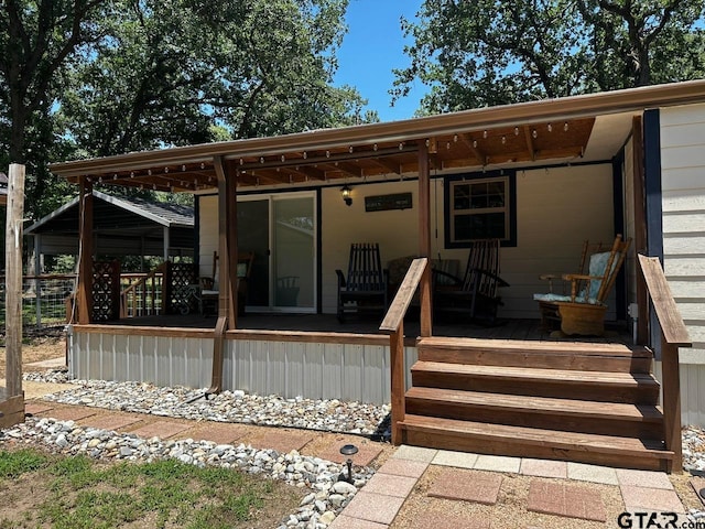 view of back of house