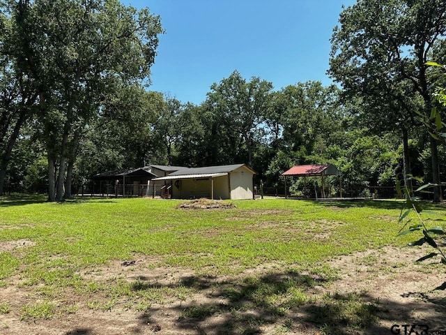 view of yard