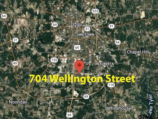 704 Wellington St, Tyler, TX 75703 - map / location