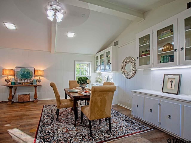 704 Wellington St, Tyler, TX 75703 - dining area featuring wood finished floors and a ceiling fan