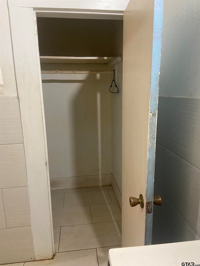 bathroom featuring tile patterned floors