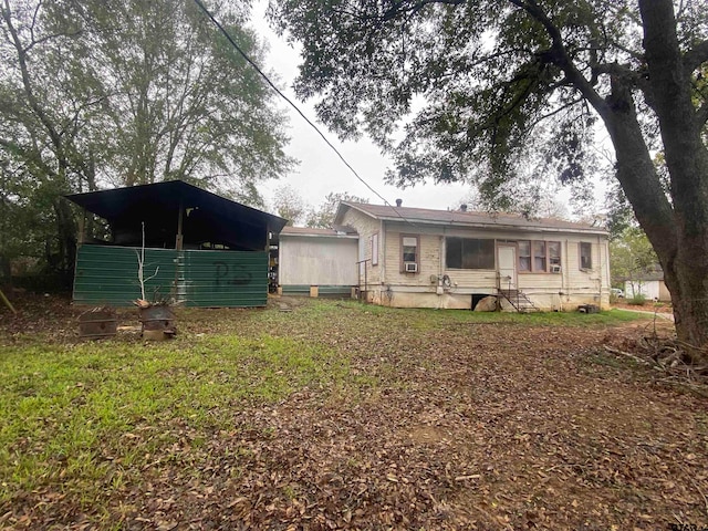 view of back of property