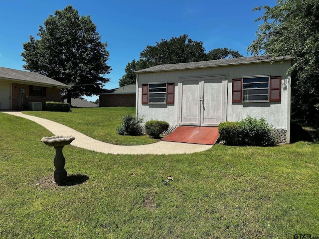 811 Windmill Ln, Athens, TX 75751 - view of outbuilding featuring central AC unit