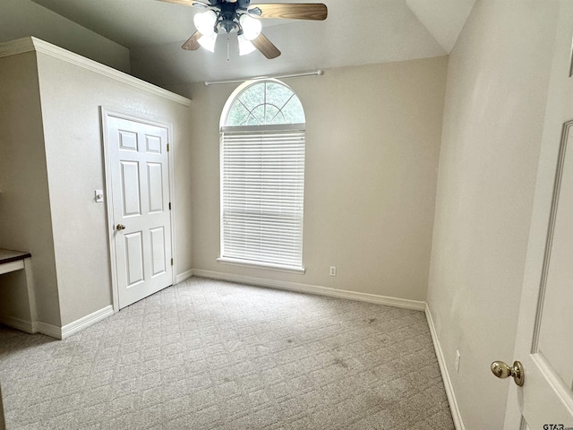 807 Brownwood Cir, Lindale, TX 75771 - unfurnished room featuring carpet, a ceiling fan, and baseboards