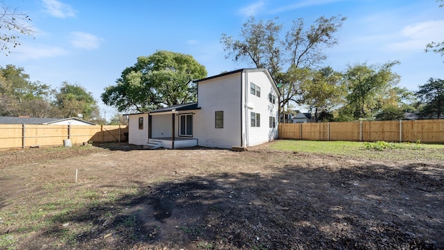 view of rear view of house