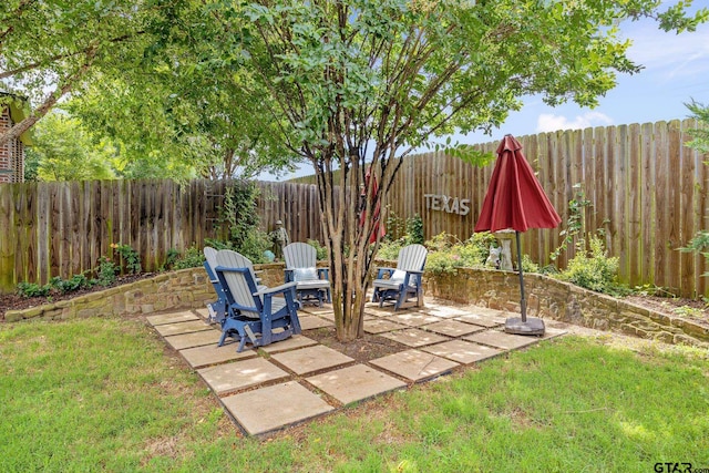 759 Hampton Hill Hill, Tyler, TX 75703 - fenced backyard with a patio