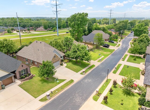 759 Hampton Hill Hill, Tyler, TX 75703 - aerial view of residential area