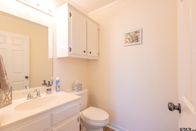 2505 W Gay Ave, Gladewater, TX 75647 - bathroom with toilet and vanity