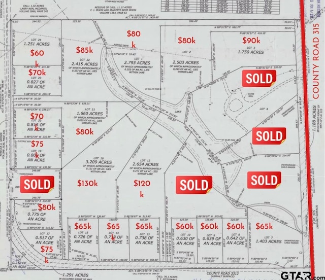 LOT8 Fm 315, Chandler TX, 75758 land for sale